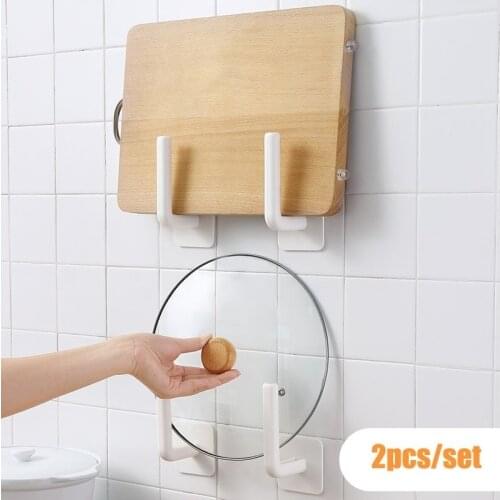 Kitchen Hook Toilet Roll Holder Bathroom Towel Rack Multi-Function Hook Coat Key Storage For Kitchen Organizer