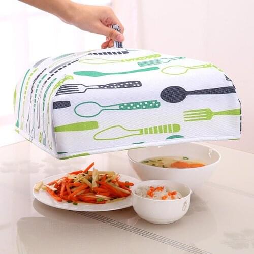 Kitchen Food Dust Cover Food Insulation Dish Cover Aluminum Foil Dish Food Warm Cover Multi-Function Home Dust Cover