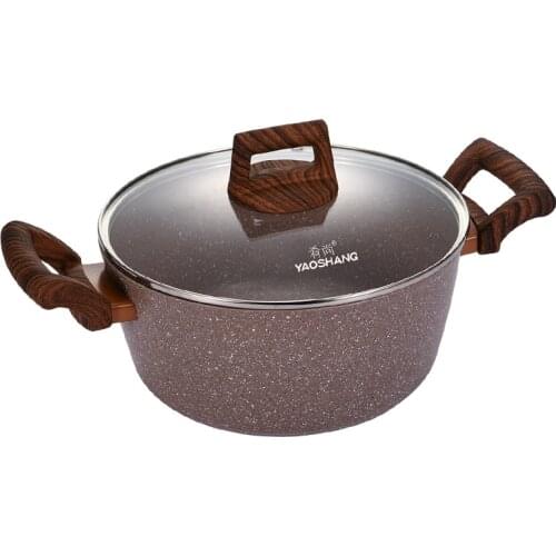 Medical Stone Soup Pot Non-Stick Pan Porridge Pot Thermal Pot Home Gas Stove Induction Cooker Applicable Instant Noodle Pot