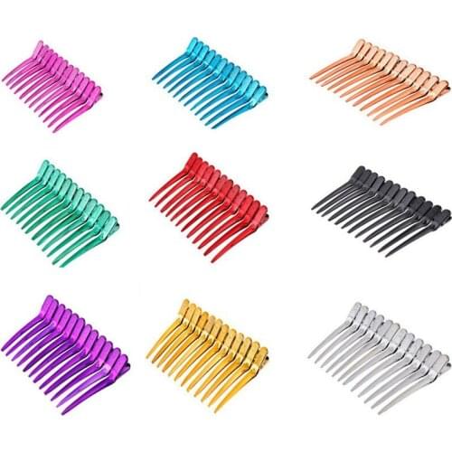 Metal Alligator Hair Clip Hairdressing Clamp Hairpins DIY Barber Pro Salon Hair Styling Tools DIY Home