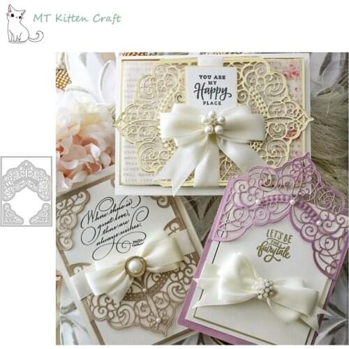 MT Craft Metal Cutting Dies Lace card Scrapbooking Photo Album Decorative Embossing Stencil Paper Cards Making Crafts Die Cut