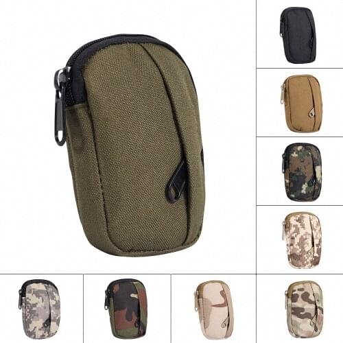 1PC 800D Nylon Tactical Bag Camping Hiking Pouch Hunting Sport Pack Multifunction Camouflage Bag Molle Pouch Practical Bags