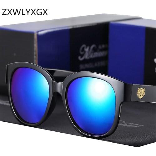 New Fashion Adult Men Goggle Korean Edition Famous Tiger Head Big Lens Sunglasses Women Men Brand Designer Stylish UV400