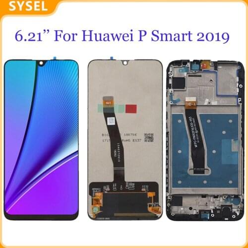 6.21 inch Original LCD Screen For Huawei P Smart 2019 ,LCD Display ,POT-LX1 POT-LX3 +Touch Screen Digitizer Assembly with Frame