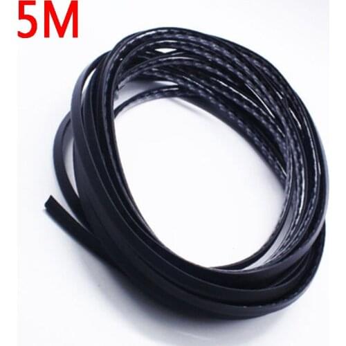 Car Seal Strip Universal Accessory No scratches Trim Door Edge Molding 5m