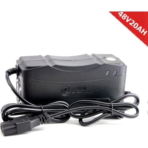 48V 20AH Smart Charger DC59V 2.8A For Electric Bicycle Scooter Motorcycle Dry Wet Lead Acid Battery Group 48V 12AH 14AH 20AH