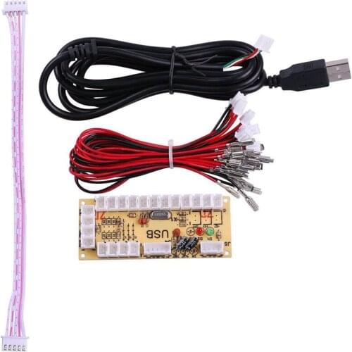 Zero Delay Arcade Game Usb Encoder Pc To Joystick For Mame & Raspberry Pi Retropie Projects Sanwa Parts