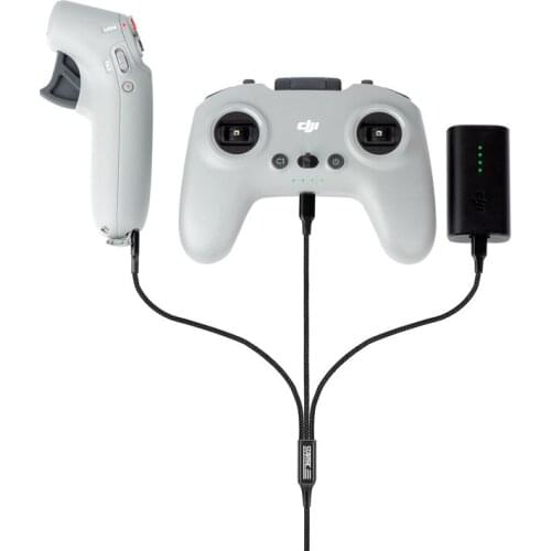 1.2M Charging Line For DJI FPV Accessories Remote Control Rocker Glasses Battery One Drag Three USB Fast Charging Cable Friendly