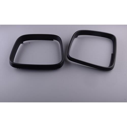 1 Pair Wing Mirror Housing Frame Exterior Bezel Ring Cap Fit For VW Transporter T5 Caddy 2003 2004 2005 2006 2007 2008 2009 2010