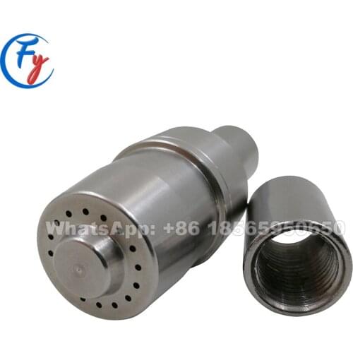 304ss round type 16 holes windjet compressed air knife, round air jet nozzle, compressed air blowing wing nozzle