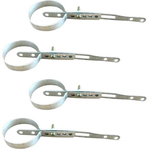 4pcs Exhaust Muffler Clamp Fits 2 Stroke 66cc 80cc Engine Motorized Bicycle