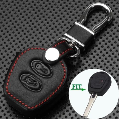 Bilchave 5pcs Remote Car leather Case Fob 2BT For VW Polo Golf Jetta Sharan Seat Ibiza Leon Toledo Mii Altea Skoda Fabil Octavia