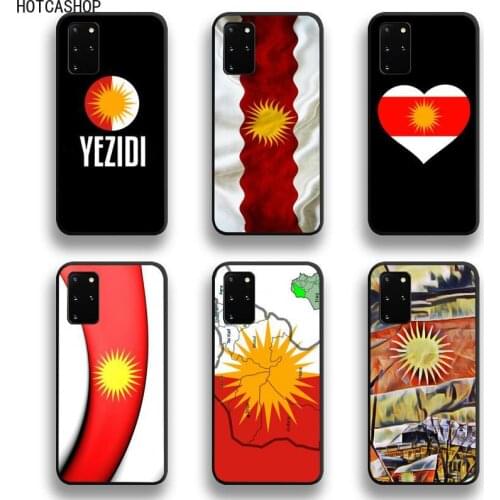 Yazidis Flag Phone Case For Samsung Galaxy S21 Plus Ultra S20 FE M11 S8 S9 plus S10 5G lite 2020