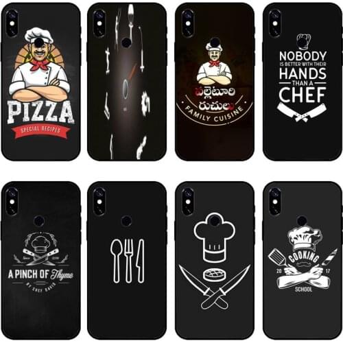Baking Cooking Utensils Chef Phone Case For Xiaomi Redmi 7 9t a3Pro 9se k20 mi8 max3 lite 9 note 8 9s 10 pro