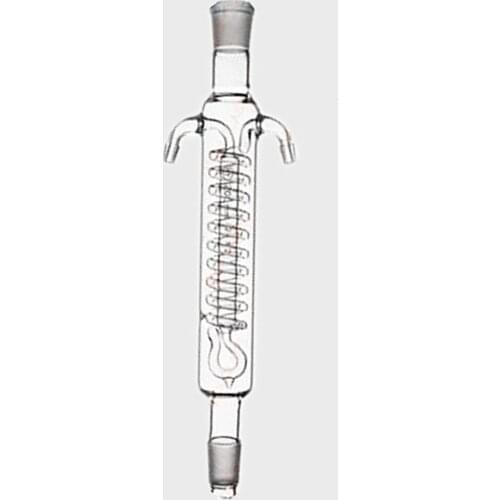 200/300/400 19/26 Joint Dimroth Reflux Lab Glass Condenser Distillation