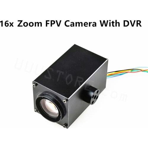 Happymodel HC700R 32x Zoom Camera 1080P with DVR 64G SD Card Holder AV Signal Output Camera for RC FPV Racing Quadcopter