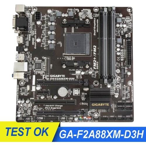 Used For GIGABYTE GA-F2A88XM-D3H Motherboard F2A88XM-D3H Socket FM2 FM2+ For AMD A88X 64GB Original Desktop Mainboard
