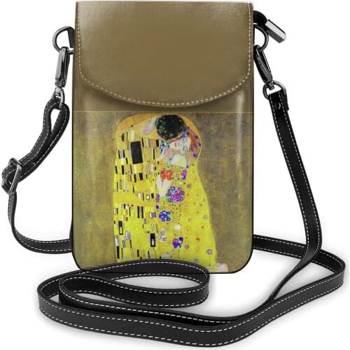 Klimt Shoulder Bag Female Gift Women Bags Stylish Leather Work Purse