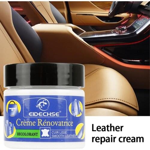 Car Seat Leather Restoration Vinyl Repair Kit Auto Car Seat Sofa Leather Holes Scratch Cracks Rips Leather Vinyl Repair Cream
