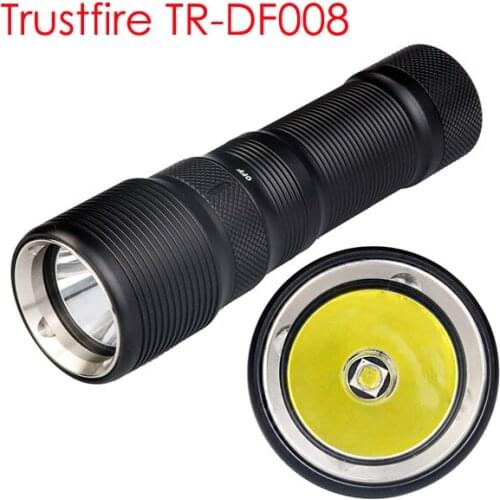 TrustFire TR-DF008 Cree XM-L2 700lm 3-Mode Magnetic Control Switch LED Diving Flashlight power by 1x26650