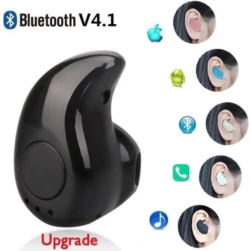 Mini S530 Invisible Wireless Bluetooth Earphone In Ear with Mic Handsfree Headset for All Phone for Samsung Huawei Smartphones