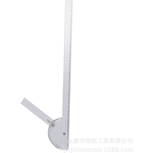 Multifunctional double-arm protractor high-precision measuring angle ruler stainless steel industrial angle measuring instrument