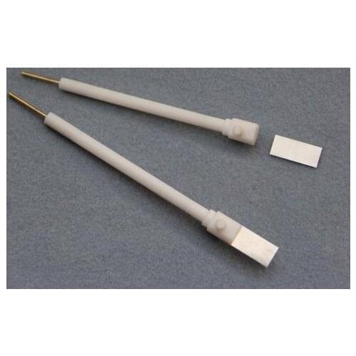 JJ110 multi-purpose electrode clamp platinum sheet electrode clamp specifications: 10X10mm, 10x15mm