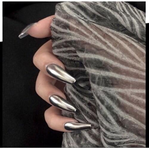 24PCS Fake Nails Press On Nails Nail Art Tools Sets Nail Supplies For Professionals Faux Ongles Femme DN04