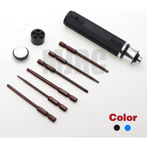 RC 6in 1 Hexagon Head Hex Screw Driver Tool Set Kit 1.5,2.0,2.5,3.0mm for RC Helicopter Car