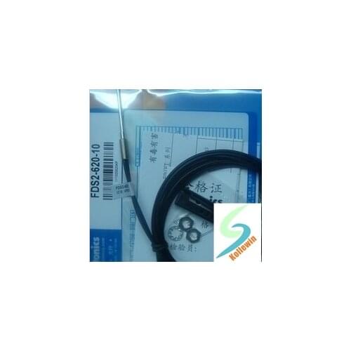 NEW 1pc Autonics FDS-620-10 Fiber Optical Cable Diffuse Reflective Sensor FDS62010 Free Shipping