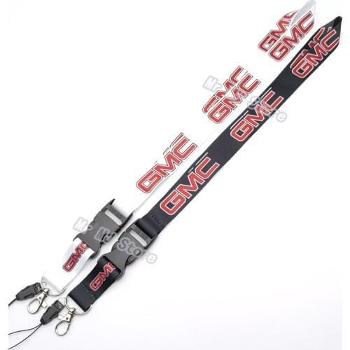 2021 New Hot JDM Racing Employees Card Lanyard Keychain Key Ring For GMC Terrain Sierra G550 G660 G760 Keyring Car Accessories