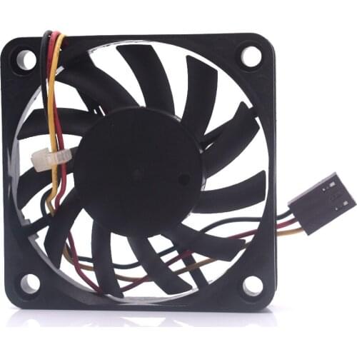 R126010BM DC 12V 0.14A 3-wire 3-pin 60x60x10mm Server Square fan