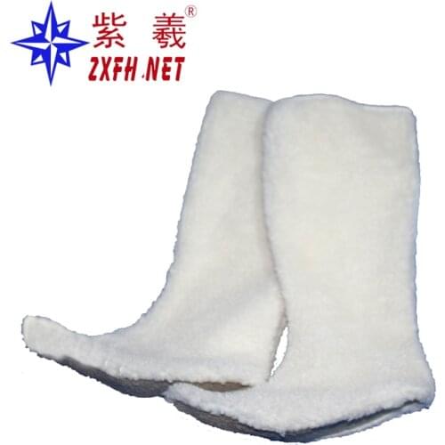 High-quality rain boots inner liner winter anti-freeze warmth is soft and comfortable, removable blood stasis lining water shoes