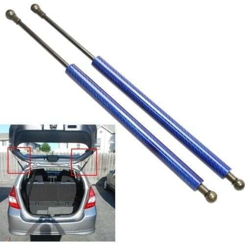 Carbon fiber for Honda Fit (GE6/7/8/9) Honda Jazz hatchback 2008-2014 Gas Springs rear trunk Lift Supports Struts Shocks Dampers