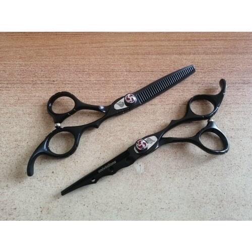 Univinlions 6.0" Hair Scissors Hairdressing Scissor Professional Hair Cutting Kits Barber Shears Japan Haircut Thinning