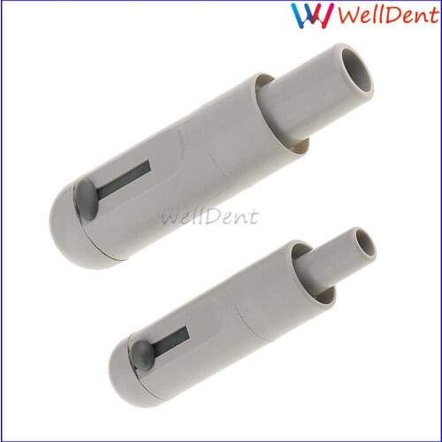 2pcs Dental Saliva Ejector Suction Valves SE HVE Tip Adapter Nozzle Strong Weak