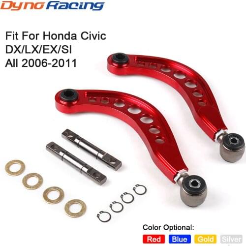 Aluminium Car Rear Camber Kits Lower Control Arm Camber Arm Kit for Honda Civic DX/LX/EX/SI FG2 FD 06-11