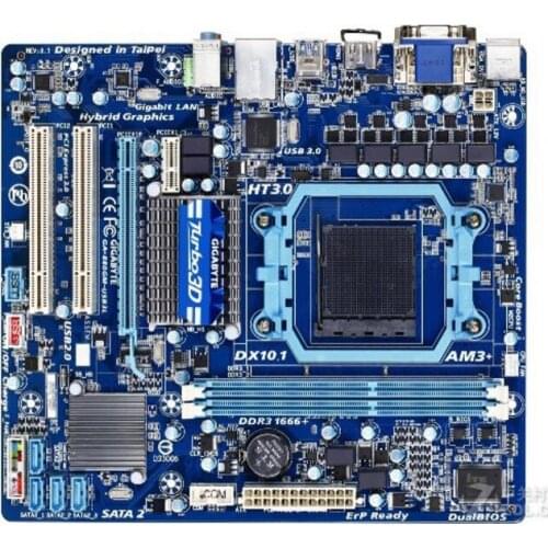 For Gigabyte GA-880GM-USB3L Original Used Desktop Motherboard 880GM-USB3L 880G Socket AM3+ DDR3 On Sale