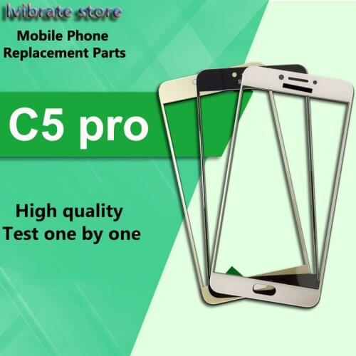 For Samsung galaxy C5 pro C5010 Front Outer Glass Lens Touch Panel Screen For Samsung C5pro SM-C5010 LCD Touch Glass Digitizer