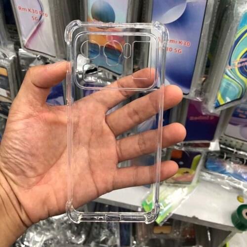 For Xiaomi Mi 11 Ultra, Phone Case Luxury Shockproof Airbags Transparent Clear Soft Bumper Cover