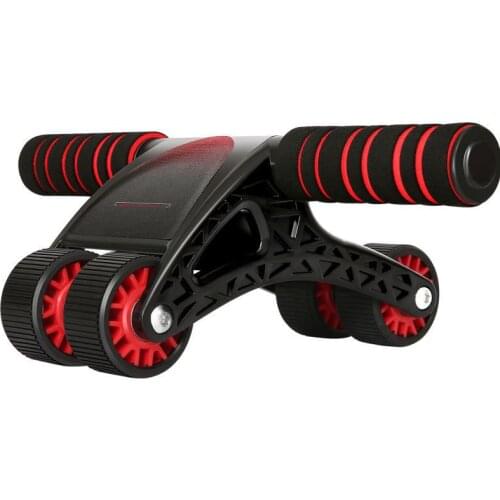 Abdominal muscle wheel Home mute rebound Abdomen wheel Roller Four-wheel fitness trainer Weight loss Abdomen Beginner General XB