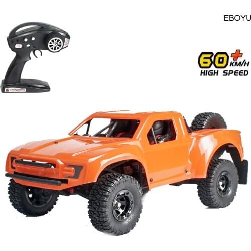 EBOYU FY08 RC Car 2.4G Brushless 4WD 55km/h High Speed Desert Off-road Truck Vehicle Toys RTR for Children