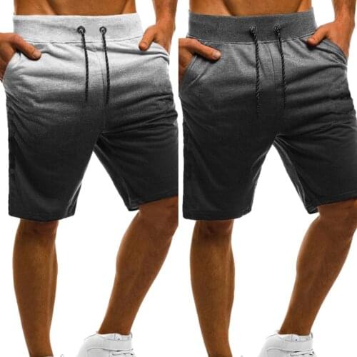 Men Casual Shorts Fashion Printed Joggers Short Sweatpants 2021 Summer Drawstring Hip Hop Slim Workout Shorts Plus Size