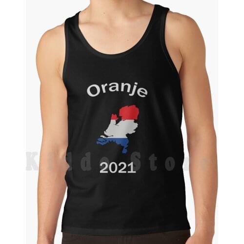 Netherlands Euro 2021 Tank Tops Vest Sleeveless 2021 Euro Europe Flag Football Soccer National Team Country