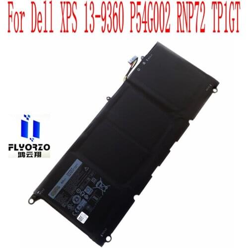100% Brand new high quality 60WH/8085mAh PW23Y battery For Dell XPS 13-9360 P54G002 RNP72 TP1GT Laptop