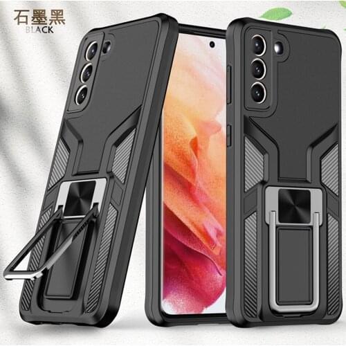 Shockproof Case For Samsung Galaxy S21 Ultra 5G Note 20 A12 A32 Military Ring Back Cover for Galaxy A72 A52 Funda S21 Plus+ Etui