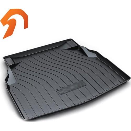 Rubber Rear Trunk Cover Cargo Liner Trunk Tray Floor Mats For MERCEDES C-CLASS w205 C200 C300 C250 C450 4MATIC Carpet Liner Mats