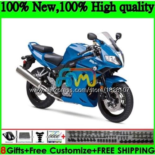 SV650S For SUZUKI SV650 1000 03 04 05 06 07 08 47BS.13 SV1000S SV 650S 1000S Metal Blue 2003 2004 2005 2006 2007 2008 Fairing