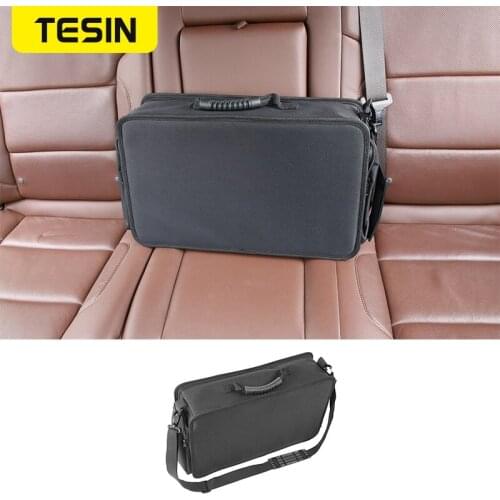 TESIN Stowing Tidying For Wrangler Jeep Multifunctional Car Seat Storage Bag Organizer For Suzuki Jimny For Dodge Ram 1500
