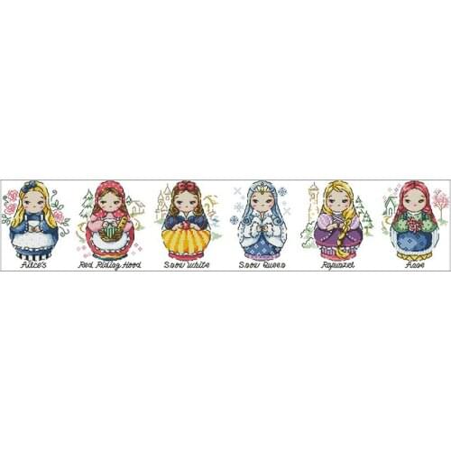 Fairy girl patterns Counted Cross Stitch 11CT 14CT DIY Chinese Cross Stitch Kits Embroidery Needlework Sets home decor